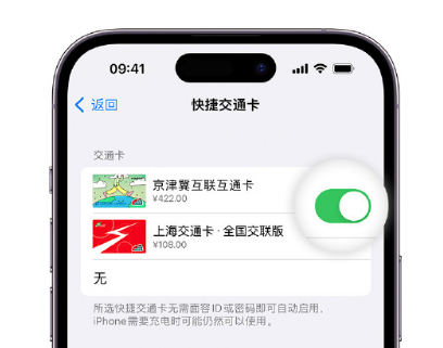 介休apple维修点分享iPhone上更换Apple Pay快捷交通卡手绘卡面 