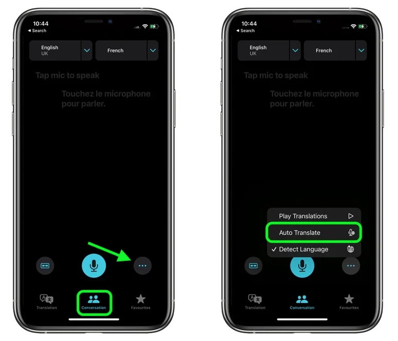 介休苹果手机维修分享iOS 15 “翻译” App 新改进 
